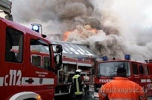 Großbrand Regnitzlosau 2009