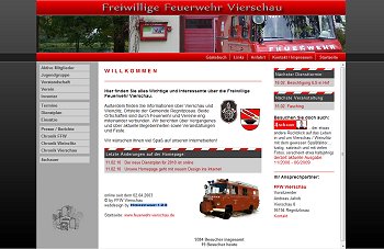 Layout neue Homepage