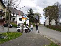 Maibaum aufstellen 2008