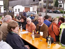 Maibaum aufstellen 2008