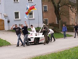 Maibaum aufstellen 2008