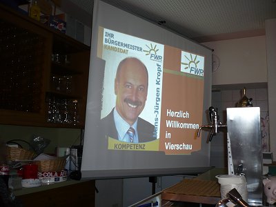 Wahlveranstaltung FW 2008