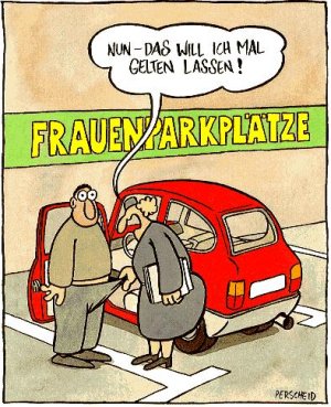 Frauenparkplatz